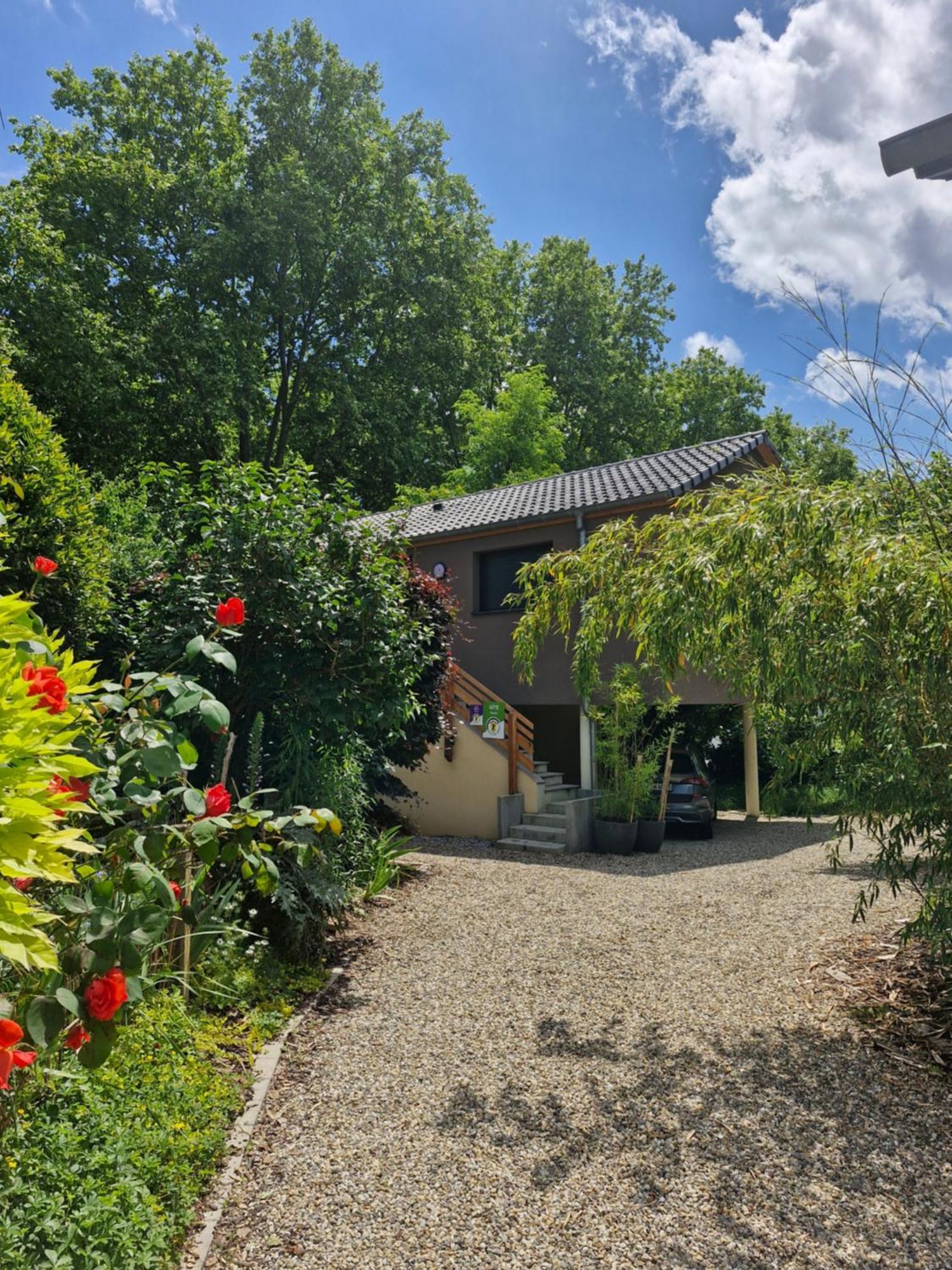 Gite-Appart Com' "Des Cimes Et Jardin" Illkirch-Graffenstaden Esterno foto